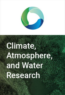 Climate, Atmosphere, and Water Research cover