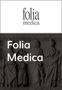 Folia Medica cover
